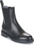 Nerogiardini Zwarte Leren Enkellaarzen Black Dames - Thumbnail 2