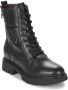 Nerogiardini Zwarte Biker Boots met Stijlvolle Vetersluiting Black Dames - Thumbnail 4