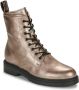 Nerogiardini Elegante Gouden Dames Veterschoenen Yellow Dames - Thumbnail 4