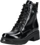 NeroGiardini stoere enkellaars met veter 1514869D 100 Zwart - Thumbnail 2