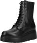 Nerogiardini Zwarte leren veterschoenen - Thumbnail 2