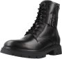 Nerogiardini Zwarte Biker Boots met Stijlvolle Vetersluiting Black Dames - Thumbnail 33