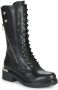 Nerogiardini Lace-up Boots Black Dames - Thumbnail 2