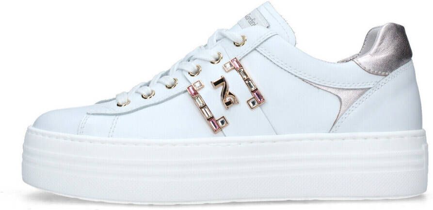 Nerogiardini Witte Sneakers E409967D Stijlvol Ontwerp White Dames - Foto 5