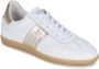 Nerogiardini Witte leren sneakers met gouden details White Dames - Thumbnail 6