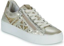 Nero Giardini 513010 Sneakers Leren Sneaker Dames Goud