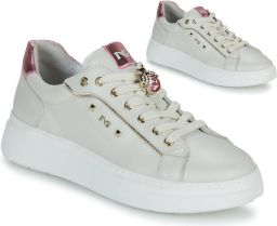 Nero Giardini 513060 Sneakers Leren Sneaker Dames Beige