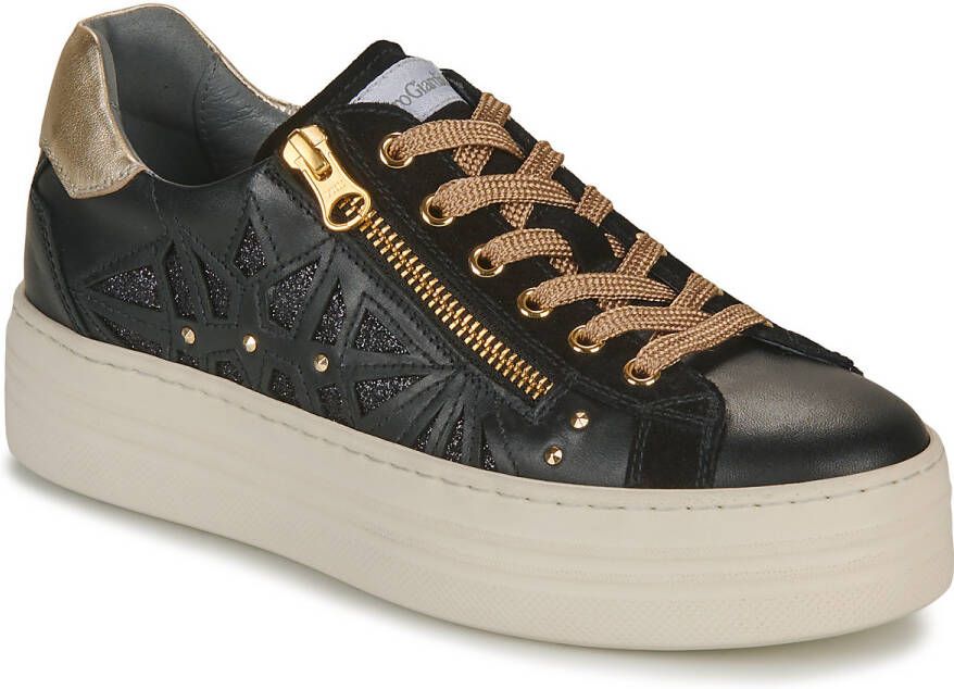 Nerogiardini Leren Sneakers voor Vrouwen Black Dames - Foto 3