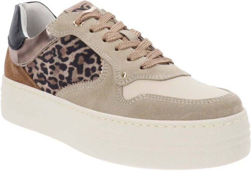 NeroGiardini Sneakers Velor Velvet Milk 1039 T.Pluvia Dis.1348 Be Lunar Streetwear Vrouwen - Foto 5