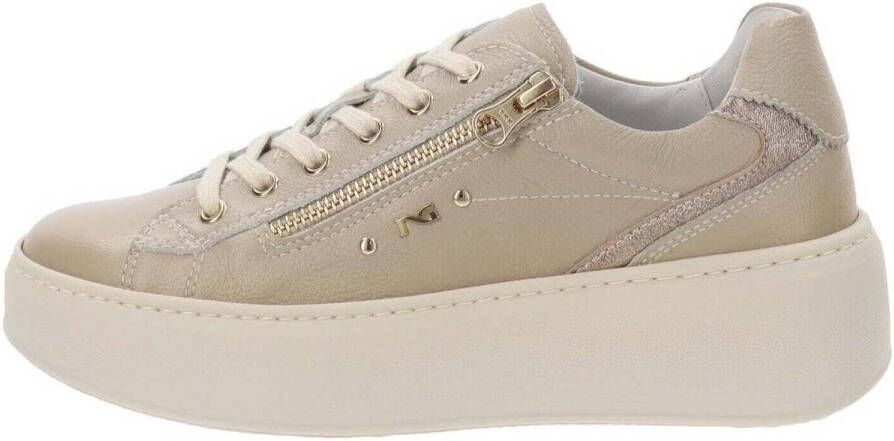 NeroGiardini Sneakers Cairo Beige Etoile Leo Pu.Guatemala L17682 Fashion Wear Vrouwen - Foto 5