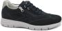 Nerogiardini Leren Heren Sneakers Elegant Comfortabel Blue Heren - Thumbnail 2