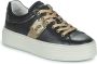 Nerogiardini Bronzen Gelamineerde Leren Sneaker Brown Dames - Thumbnail 3