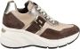 Nerogiardini Leren Damessneakers Comfort en Stijl Brown Dames - Thumbnail 14