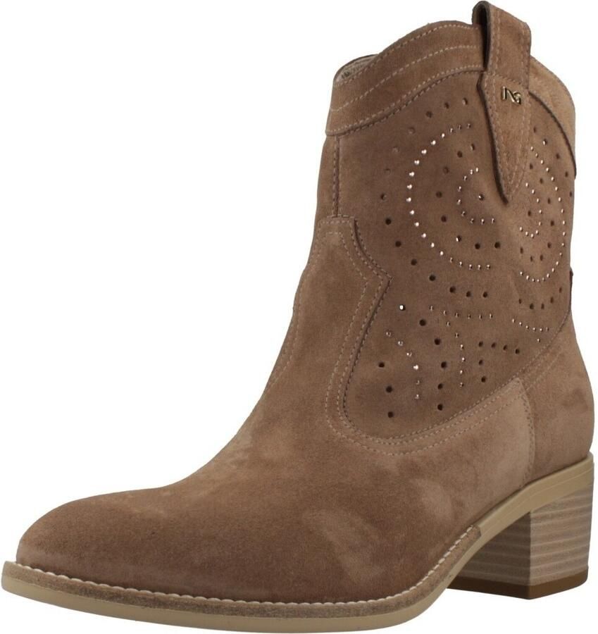 NeroGiardini Enkellaarzen E615121 Velour - Foto 2