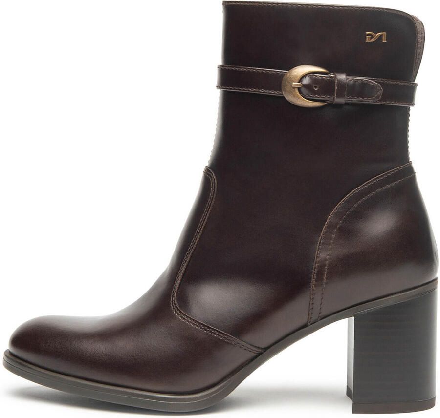 Nerogiardini Leren enkellaarsjes met decoratieve gesp - Foto 5