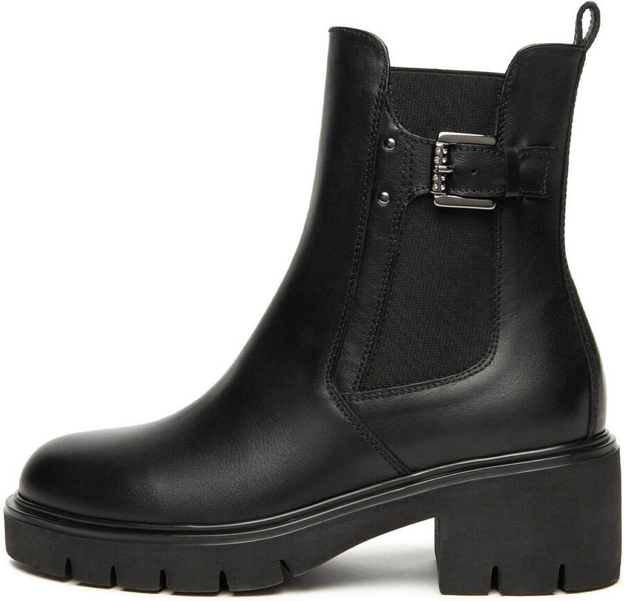 NeroGiardini Sagar Deco Zwarte Laarzen Eva Urbana Zwart 12 Fashion Wear Vrouwen - Foto 4