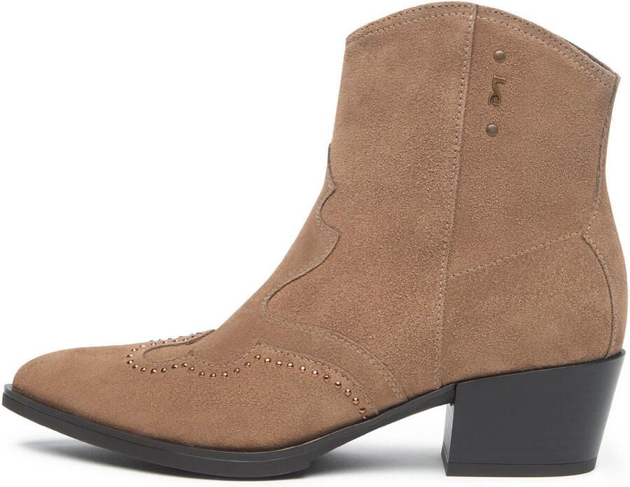 NeroGiardini Enkellaarzen Velour Tpu Badia