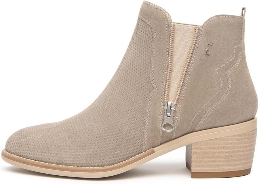 NeroGiardini Enkellaarzen Velour Tr Basilea 828 Natur - Foto 2