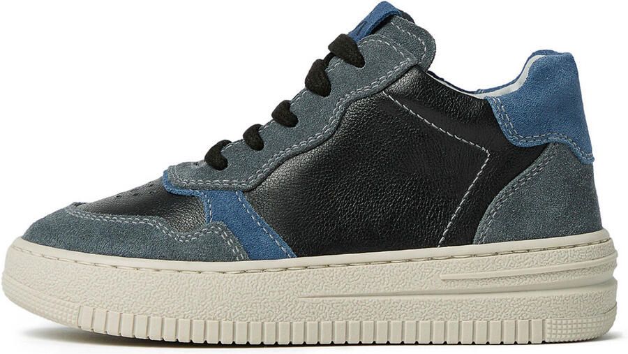 NeroGiardini Hoge Sneakers Velour Perseo Colorado Acqua Tr Atene Maggio
