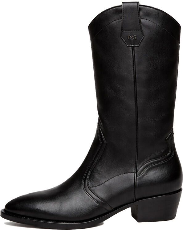 Nerogiardini Leren Dameslaarzen Slip-On Sluiting Black Dames - Foto 3