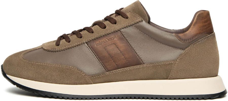 NeroGiardini Lage Sneakers Arold Sauvage Taupe Delavato Tr Palermo Tad