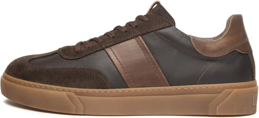 NeroGiardini Lage Sneakers Arold Savana Brown Delavato Tr Iseo 1005 A