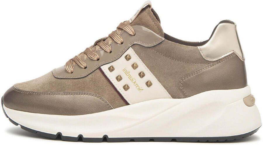 NeroGiardini Sneakers Bagoya Arold Velvet Milk 1039 Smog Paint Streetwear Vrouwen - Foto 2