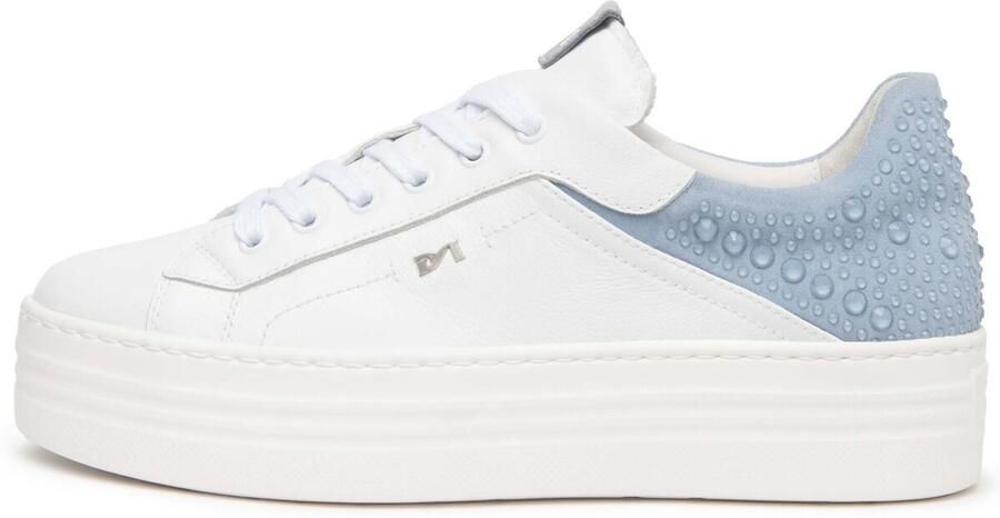 NeroGiardini Lage Sneakers Cile Velour Fiordaliso Etoile Pu.Monod.Cap - Foto 3