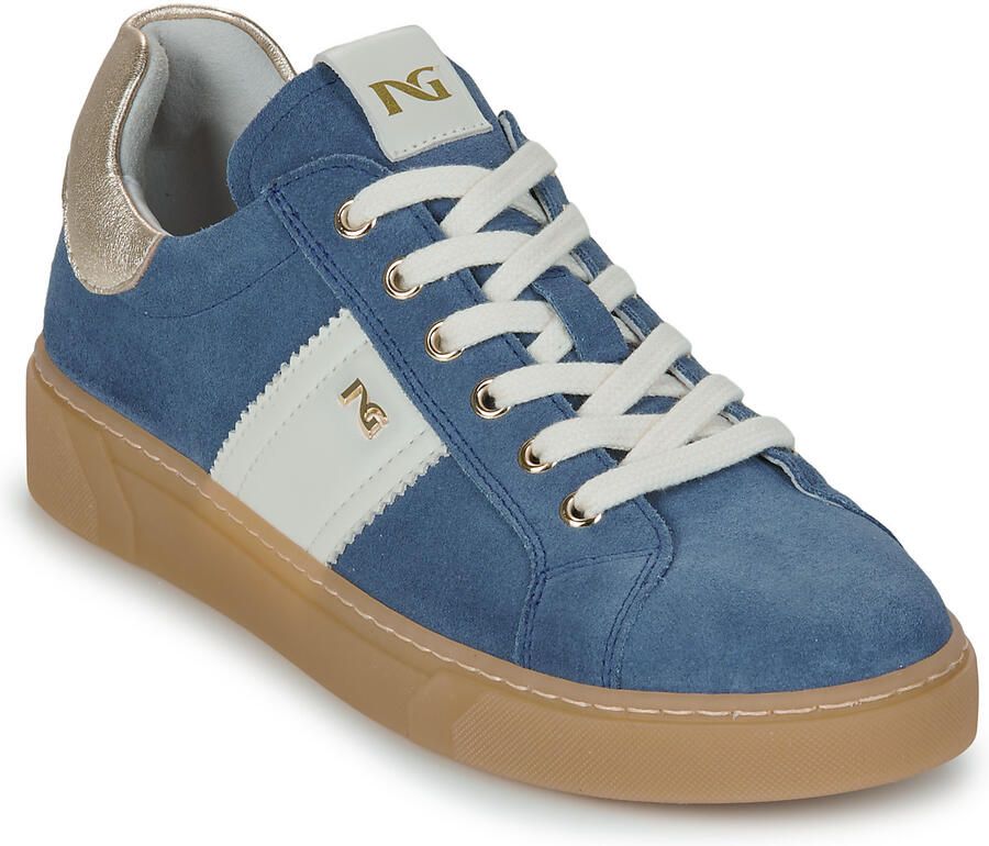 NeroGiardini Sneakers Velour Velvet Bone 0100 Etoile Honey Tr Malaga 107 Fashion Wear Vrouwen - Foto 6