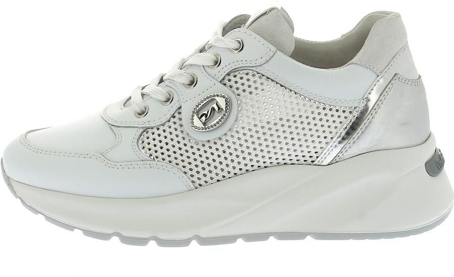 NeroGiardini Lage Sneakers Skipper T.Nora 17 T.Brill Etoile Argen - Foto 6