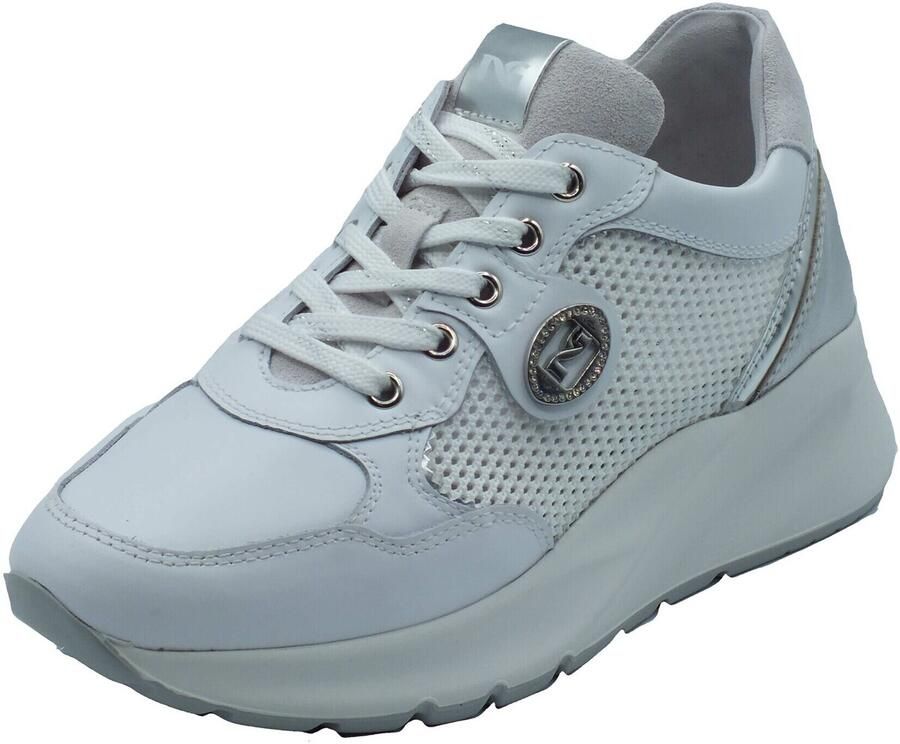 NeroGiardini Lage Sneakers Skipper T.Nora 17 T.Brill Etoile Argen - Foto 5