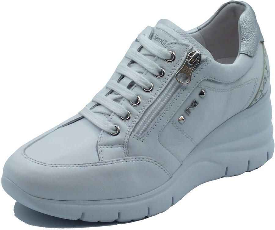 NeroGiardini Lage Sneakers Cile T.Giove Grigi Etoile Eva Agosta 8 - Foto 4