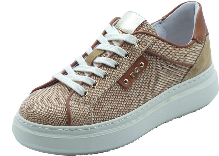 NeroGiardini Lage Sneakers E615282D Paglia - Foto 2