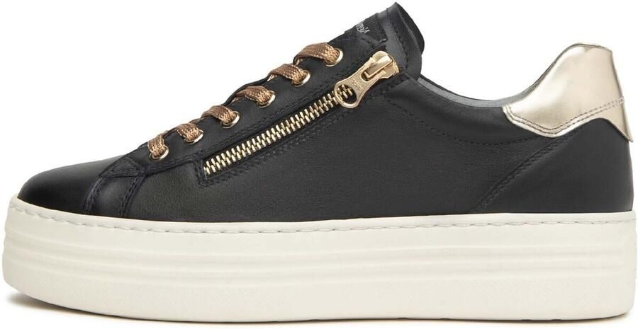 NeroGiardini Lage Sneakers Guanto T.Brill Platino 6074 Pu.Monod.Capraia