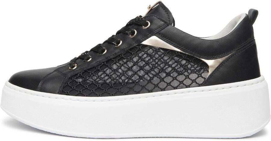 NeroGiardini Sneaker Guanto T.Palladium Net T.Brill Platino 6074 Pu.Gua Fashion Wear Vrouwen - Foto 5