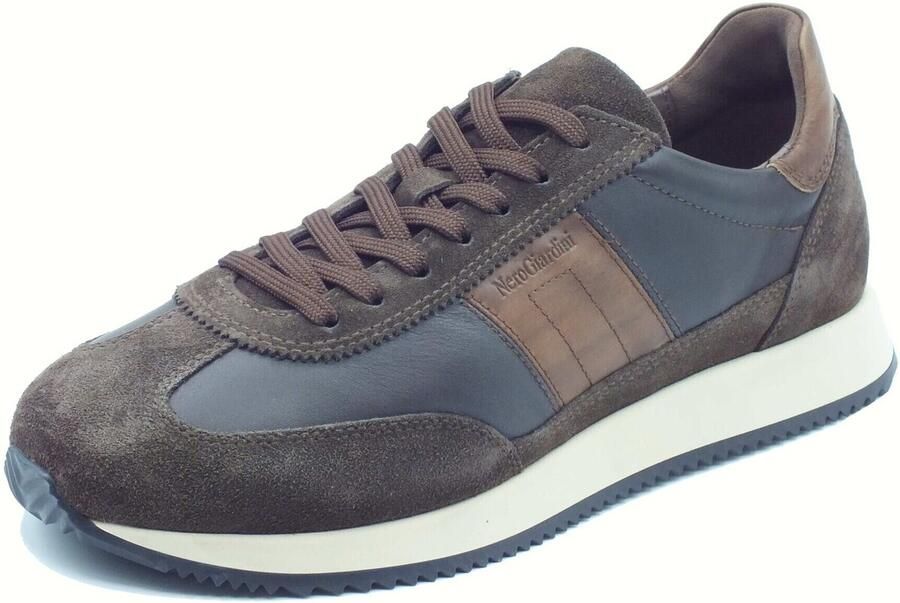 NeroGiardini Sneakers Arold Savana Bruin Delavato Beige Tr Palermo Tad Fashion Wear Volwassen - Foto 3