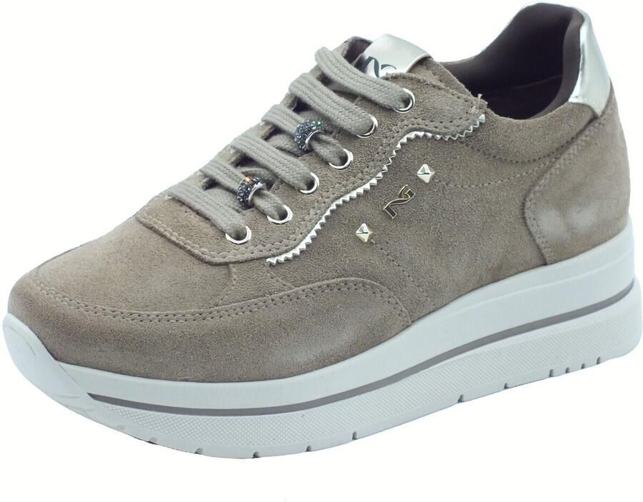 NeroGiardini Arold T.Brill Platino 6074 Tr Corvara Kennedy L Sneaker Fashion Wear Vrouwen - Foto 4