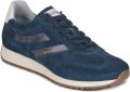 NeroGiardini Sneaker Velour 225 Flash Blauw Velvet Milk 1039 Tr Este 9790 Fashion Wear Vrouwen - Marine