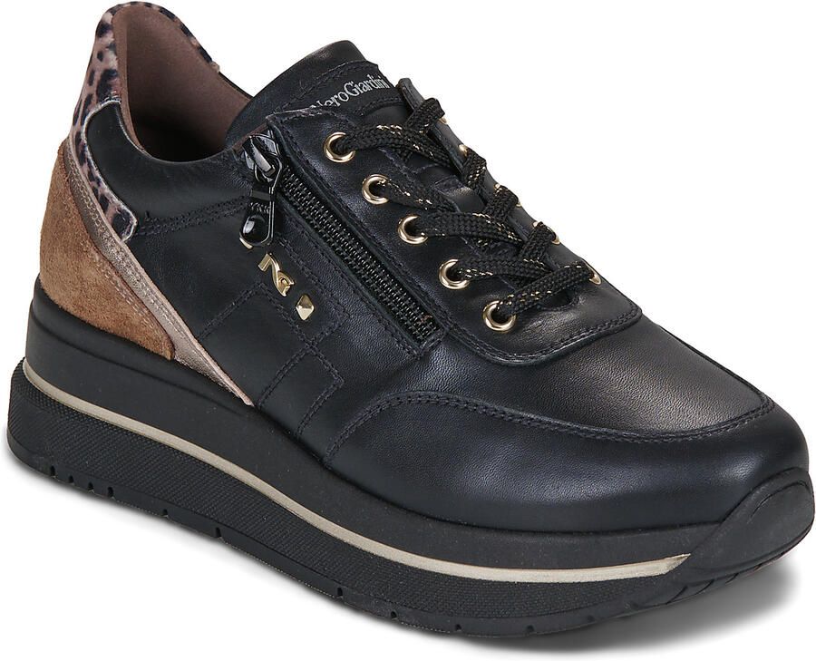 Nero Giardini NeroGiardini I610736D-100 Guanto Nero Zwarte dames sneaker - Foto 2