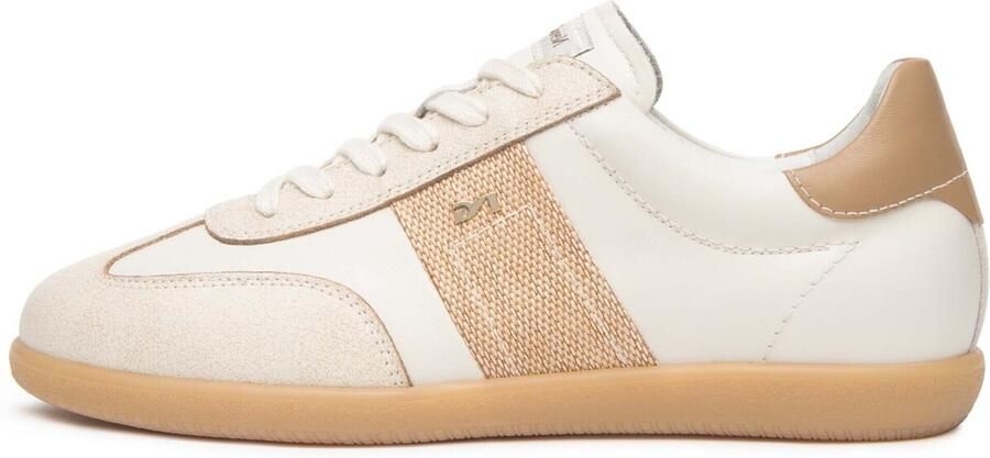 NeroGiardini Lage Sneakers Interceptor Velvet Osso 0100 T.Paglia Fresh 01 S N - Foto 9