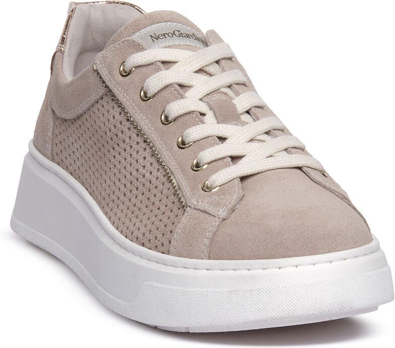 NeroGiardini Lage Sneakers NERO GIARDINI 677 VELOUR FEMME