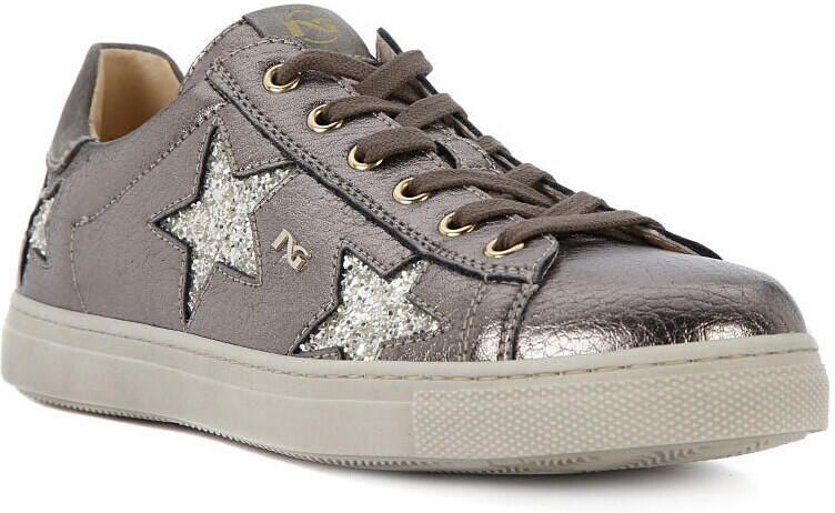 NeroGiardini Lage Sneakers NERO GIARDINI TARSIA PLATINO