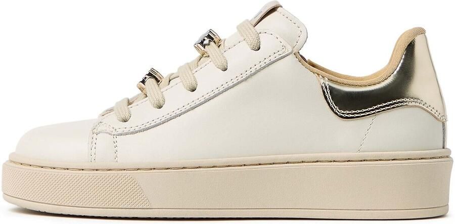 NeroGiardini Lage Sneakers Perseo T.Brill Platino 6074 Tr Delia Kiabi Gesso