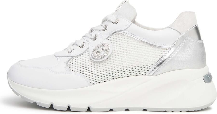 NeroGiardini Lage Sneakers Skipper T.Nora 17 T.Brill Etoile Argen - Foto 8