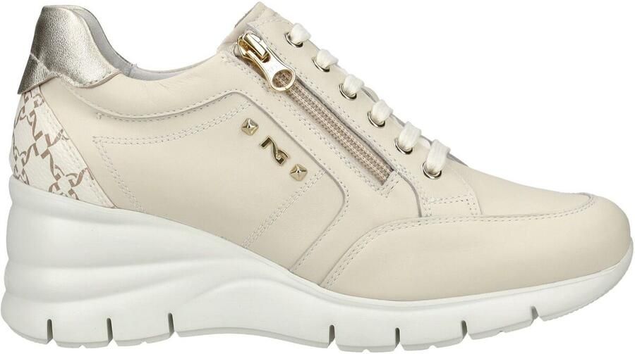 NeroGiardini Lage Sneakers Velvet 1039 T.Giove Noccio Etoile Miele Eva