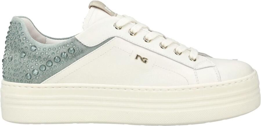 NeroGiardini Sneakers Velvet 0100 Velour Asparago Etoile Miele Pu.Monod.