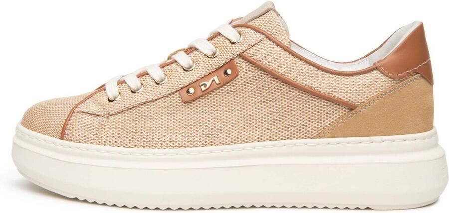 NeroGiardini Lage Sneakers T.Paglia Fresh 01 S Velour Ambra 543 Armenia Cogn - Foto 4