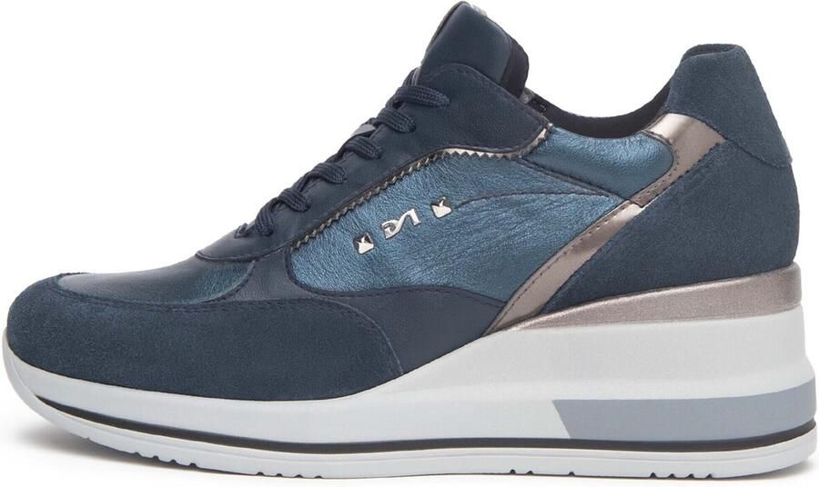 NeroGiardini Lage Sneakers Velour 225 Etoile Jeans Nappa Pandora 69 T.Bri