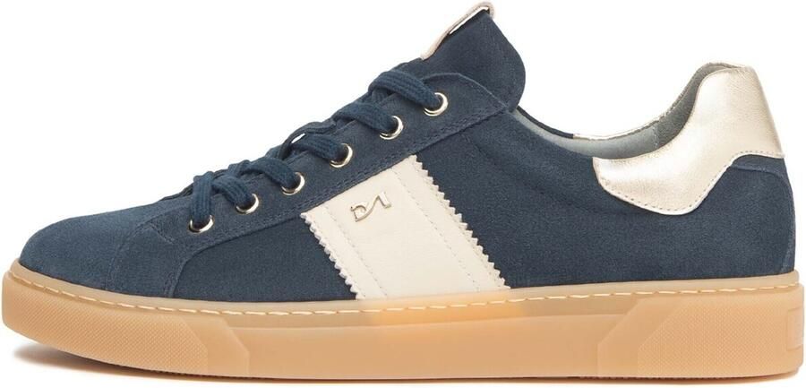 NeroGiardini Lage Sneakers Velour 225 Velvet Milk 1039 Etoile Miele Tr Malaga