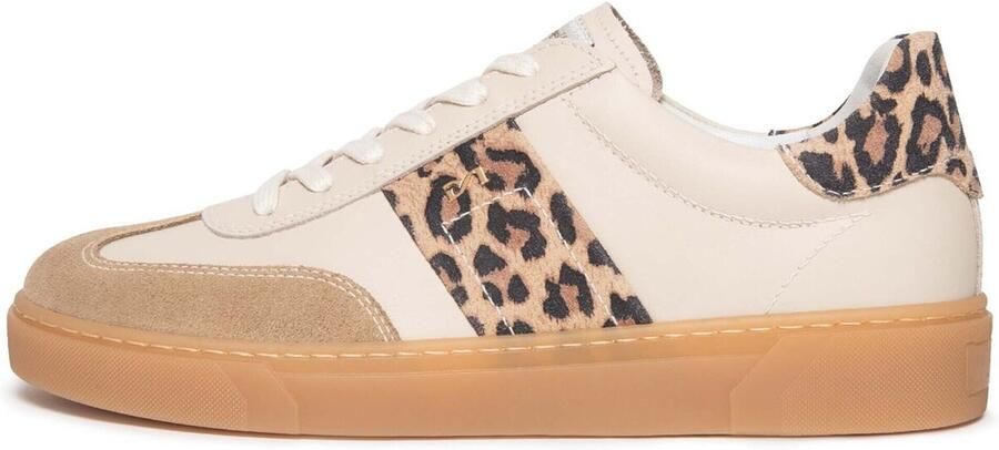 NeroGiardini Lage Sneakers Velour Camel Velvet Milk 1039 T.Aida Leo +Iri - Foto 2